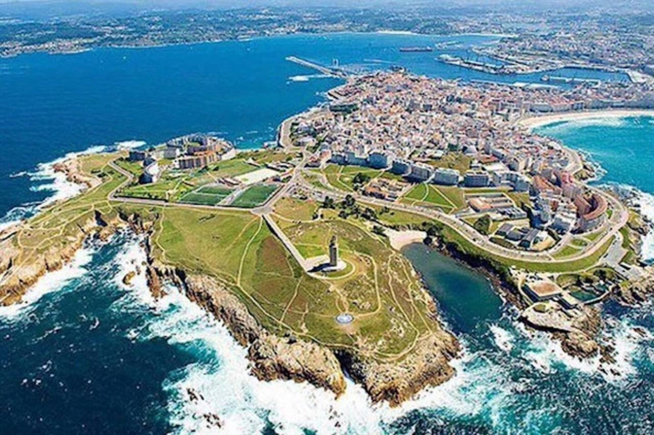 Apartamentos Alocea A Coruna Bagian luar foto